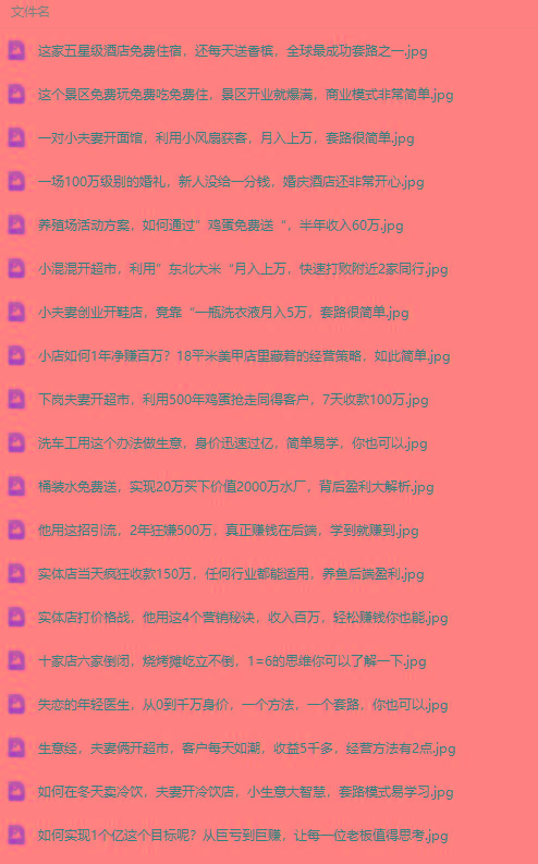 图片[2]-(9607期)真实有效391套商业模式，年入几十到几百万案例解析(电子书+视频+图文)-云创网