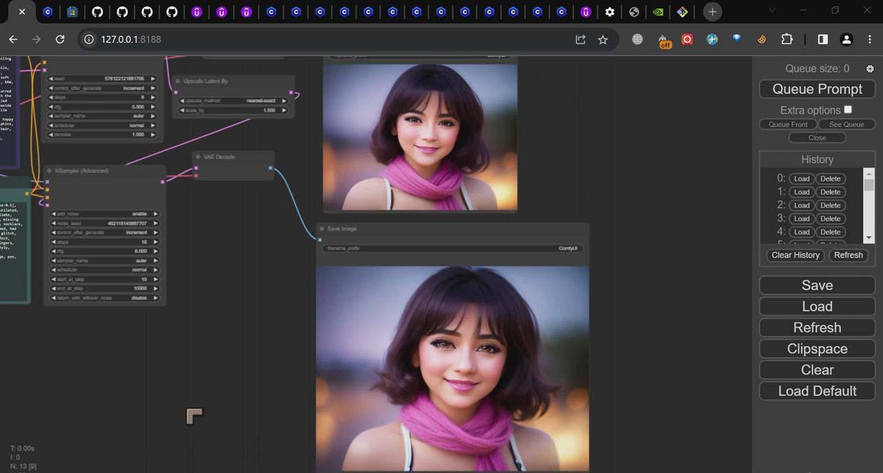 图片[2]-ComfyUI 利用 Stable Diffusion 学习AI GUI 工作流程教程-中英字幕-云创网