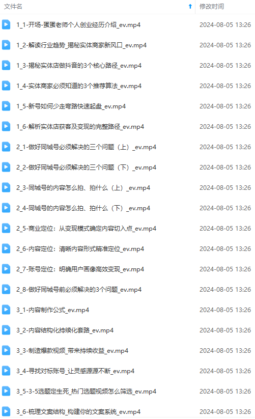 图片[1]-实体店老板获客特训营：认知、定位、文案、矩阵、直播、AI等(72节-云创网