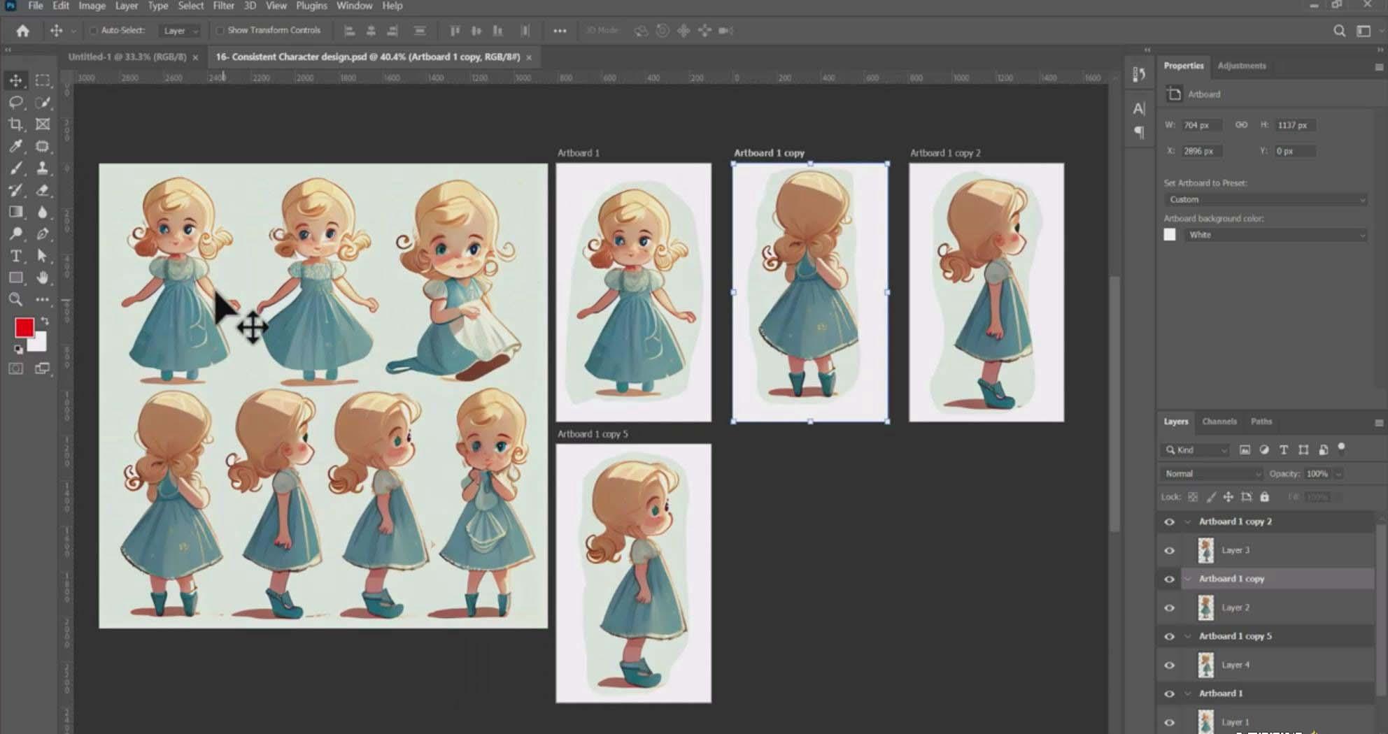 图片[7]-掌握 MidJourney V5 AI + ChatGPT创建一致的角色设计图像-22节课-中英字幕-云创网