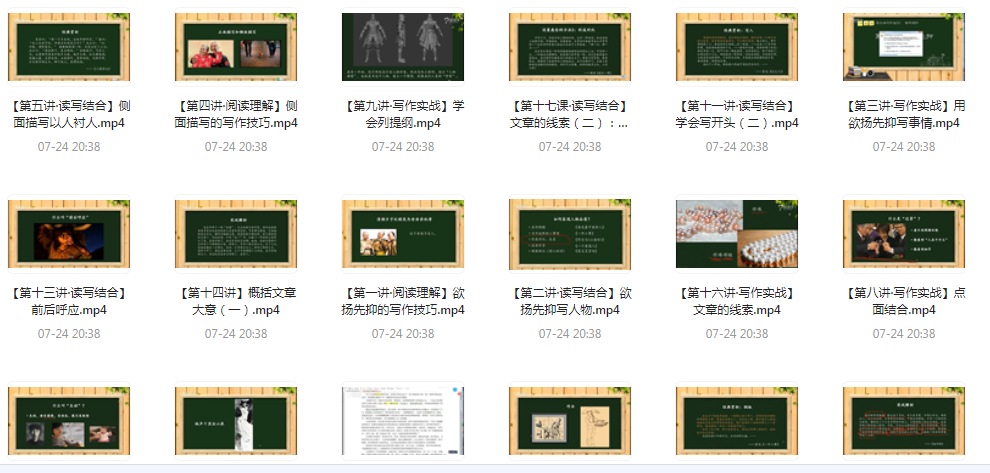 阅读理解及写作技法-云创网