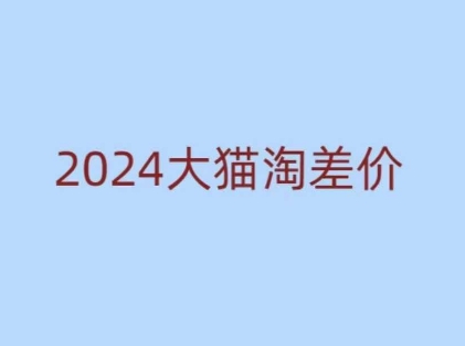 2024版大猫淘差价课程，新手也能学的无货源电商课程-云创网