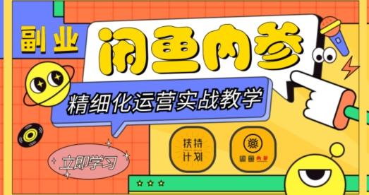 闲鱼精细化运营入门+高阶实战教学,从底层逻辑到轻松变现,多维度玩转闲鱼副业-云创网