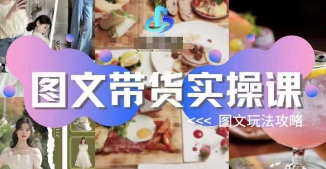 图文带货实操课,图文玩法攻略玩法-云创网