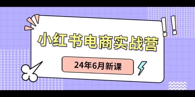 小红书电商实战营:小红书笔记带货和无人直播,24年6月新课-云创网