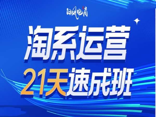 淘系运营21天速成班35期，年前最后一波和2025方向-云创网