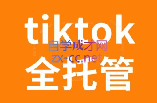 TikTok跨境电商全托管运营模式精品课-云创网