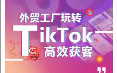 外贸工厂玩转TikTok高效获客，多种引流方式与账号定位技巧，拆解爆款短视频打造成功案例-云创网