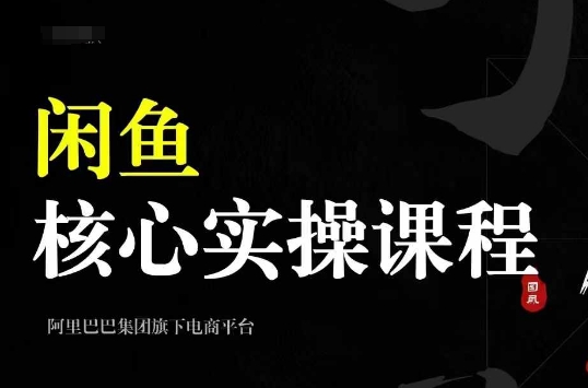 2024闲鱼核心实操课程,从养号、选品、发布、销售,教你做一个出单的闲鱼号-云创网